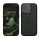 Husa Apple iPhone 15 Pro, Verde inchis, Lemn, KWM000020EE002C