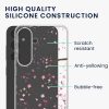 Husa Samsung Galaxy S24, Roz/Transparent, Silicon, KWM000021PV002C