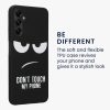 Husa Samsung Galaxy A05s, Negru/Alb, Silicon, KWM000021PY001C