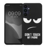 Husa Samsung Galaxy A25, Negru/Alb, Silicon, KWM000021QB001C