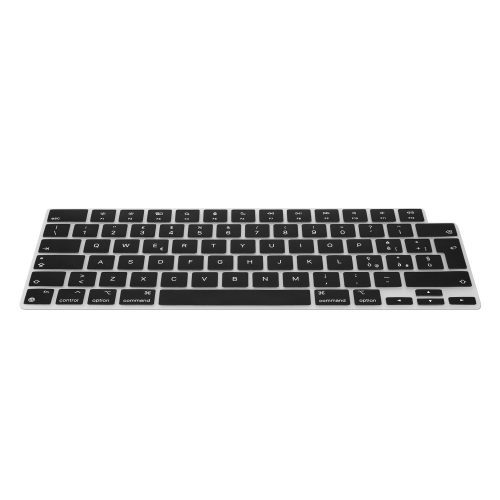 Folie tastatura Kwmobile pentru Apple MacBook Pro M2 16" (2023)/MacBook Pro M3 16" (2023), Negru, Silicon, KWM000025BV001C