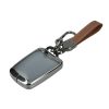 Carcasa Cheie Auto Kwmobile pentru BMW 4 Butoane - Smart Key, Maro/Gri, Zinc, KWM000025BX001C