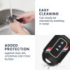 Husa Cheie Auto Kwmobile pentru Honda 3 Butoane, Multicolor, Silicon, KWM000025CH001C