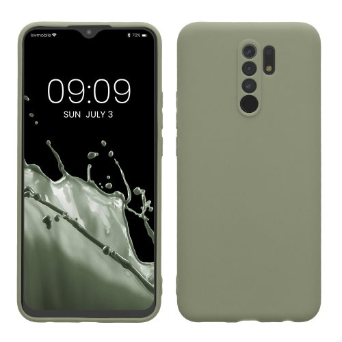 Husa Xiaomi Redmi 9, Verde, Silicon, KWM000011MN020C