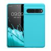 Husa Google Pixel 7 Pro, Albastru deschis, Silicon, KWM0000171J038C