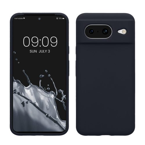 Husa Google Pixel 8, Albastru inchis, Silicon, KWM000020JF019C