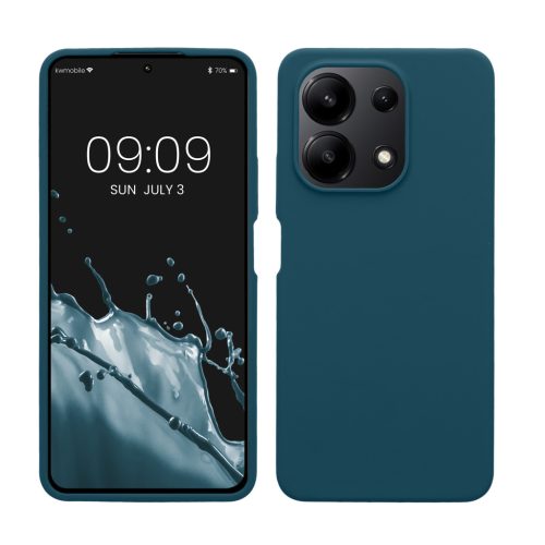 Husa Xiaomi Redmi Note 13, Albastru, Silicon, KWM000020LS002C