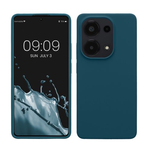 Husa Xiaomi Redmi Note 13 Pro, Albastru, Silicon, KWM000020LT002C