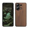 Husa Xiaomi Redmi Note 13, Maro, Lemn/Silicon, KWM000020LU001C