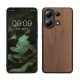 Husa Xiaomi Redmi Note 13, Maro, Lemn/Silicon, KWM000020LU001C
