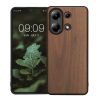 Husa Xiaomi Redmi Note 13, Maro, Lemn/Silicon, KWM000020LU001C