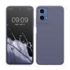 Husa Motorola Moto G34, Gri, Silicon, KWM000022QS004C