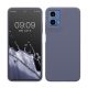 Husa Motorola Moto G34, Gri, Silicon, KWM000022QS004C