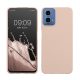 Husa Motorola Moto G34, Crem, Silicon, KWM000022QU004C