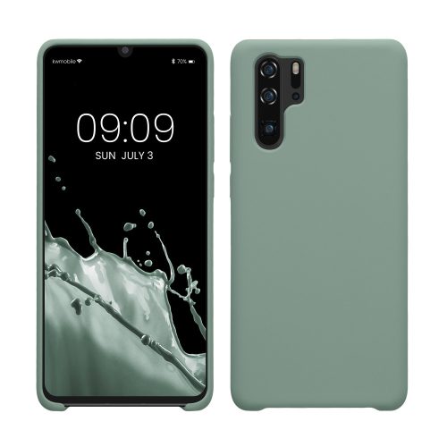 Husa Huawei P30 Pro, Verde, Silicon, KWM000009MK036C