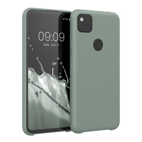 Husa Google Pixel 4a, Verde, Silicon, KWM000011HX066C
