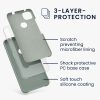 Husa Google Pixel 4a, Verde, Silicon, KWM000011HX066C