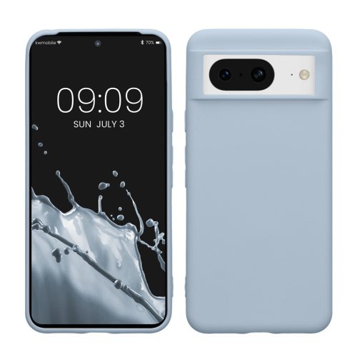 Husa Google Pixel 8, Albastru deschis, Silicon, KWM0000208H017C