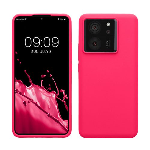 Husa Xiaomi 13T/13T Pro, Roz, Silicon, KWM000020IT007C