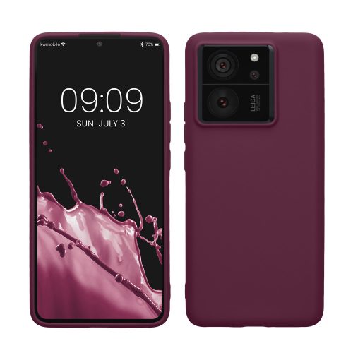 Husa Xiaomi 13T/13T Pro, Visiniu, Silicon, KWM000020IV004C