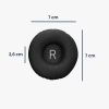Set 2 Perne de urechi Kwmobile pentru Philips H4205, Negru, Piele ecologica, KWM000025CX001C