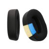 Set 2 Perne de urechi cu gel de racire Kwmobile pentru JBL E55BT, Negru, Piele ecologica, KWM000025DD001C