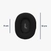 Set 2 Perne de urechi cu gel de racire Kwmobile pentru JBL E55BT, Negru, Piele ecologica, KWM000025DD001C