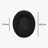 Set 2 Perne de urechi cu gel de racire Kwmobile pentru Sony WH-CH700N/WH-XB900N/MDR-10R, Negru, Piele ecologica, KWM000025DF001C