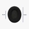 Set 2 Perne de urechi cu gel de racire Kwmobile pentru TurtleBeach Stealth 600/Stealth 500/Stealth 400, Negru, Piele ecologica, KWM000025DG001C