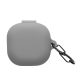 Husa Casti Kwmobile pentru Samsung Galaxy Buds FE, Gri inchis, Silicon, KWM000025DI001C