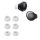 Set 6 Varfuri de schimb Kwmobile pentru Samsung Galaxy Buds Pro, Gri, Silicon, KWM000025DT002C