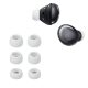 Set 6 Varfuri de schimb Kwmobile pentru Samsung Galaxy Buds Pro, Gri, Silicon, KWM000025DT002C