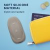 Husa Cheie Auto Kwmobile pentru Tesla Model 3/Model Y/Model S, Gri, Silicon, KWM000025EB002C
