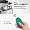 Husa Cheie Auto Kwmobile pentru Tesla Model 3/Model Y/Model S, Verde inchis, Silicon, KWM000025EB003C