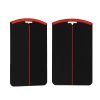 Husa Cheie Auto Kwmobile pentru Tesla Model 3/Model Y/Model S, Negru/Rosu, Silicon, KWM000025EC001C