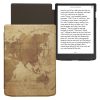 Husa Kwmobile pentru PocketBook InkPad Color 3, Maro, Piele ecologica, KWM000023RS001C