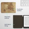 Husa Kwmobile pentru PocketBook InkPad Color 3, Maro, Piele ecologica, KWM000023RS001C