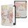 Husa Kwmobile pentru PocketBook InkPad Color 3, Multicolor, Piele ecologica, KWM000023RS003C