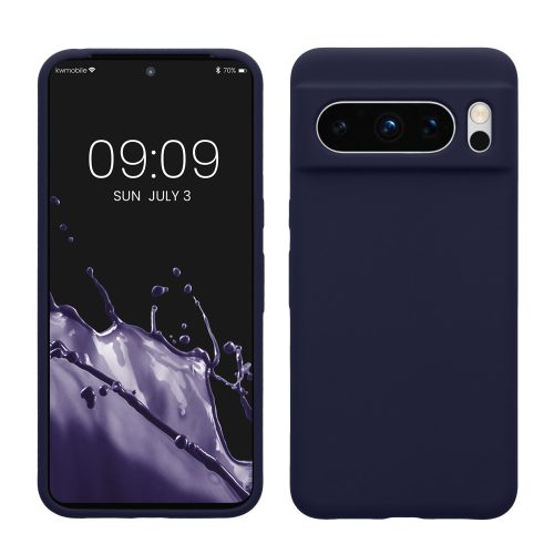 Husa Google Pixel 8 Pro, Albastru inchis, Silicon, KWM0000208G044C