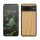 Husa Google Pixel 8, Maro, Lemn/Silicon, KWM0000208X003C