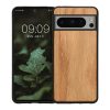 Husa Google Pixel 8 Pro, Maro, Lemn/Silicon, KWM0000208Y003C