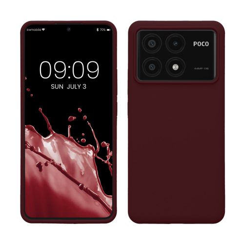 Husa Poco X6 Pro, Violet, Silicon, KWM000020MF003C