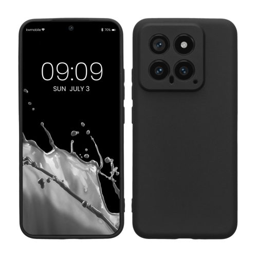 Husa Xiaomi 14, Negru, Silicon, KWM000020ML001C