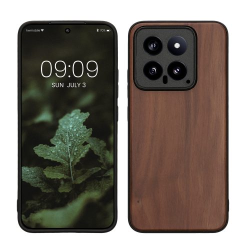Husa Xiaomi 14, Maro, Lemn, KWM000020MM001C