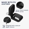 Husa Universala Kwmobile pentru casti, Negru, Piele ecologica, KWM000025ER001C