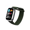 Curea Kwmobile pentru Xiaomi Redmi Watch 3 Active, Verde inchis, Nylon, KWM000025FI003C