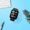 Curea Kwmobile pentru Xiaomi Redmi Watch 3 Active, Verde inchis, Nylon, KWM000025FI003C