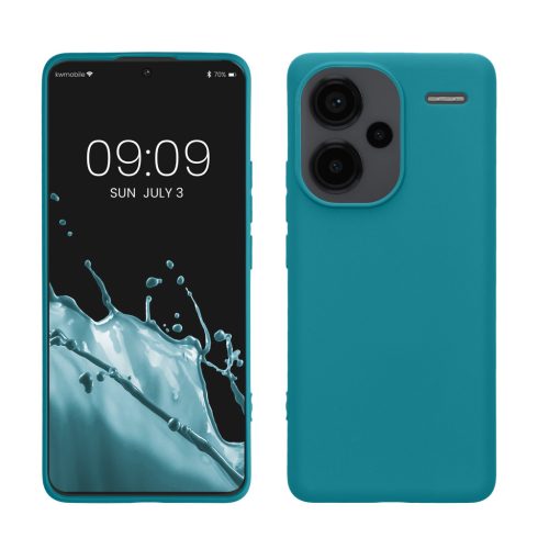 Husa Xiaomi Redmi Note 13 Pro Plus 5G, Albastru, Silicon, KWM000020KI003C