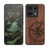 Husa Xiaomi Redmi Note 13 Pro 5G, Maro, Lemn/Silicon, KWM000020MN001C