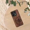 Husa Xiaomi Redmi Note 13 Pro 5G, Maro, Lemn/Silicon, KWM000020MN001C